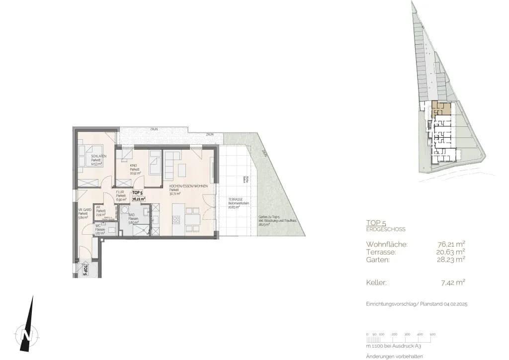3-Zimmer-Wohnung kaufen in Vöcklabruck – 76,21 m², € 401.500 – Bild 4 von 10