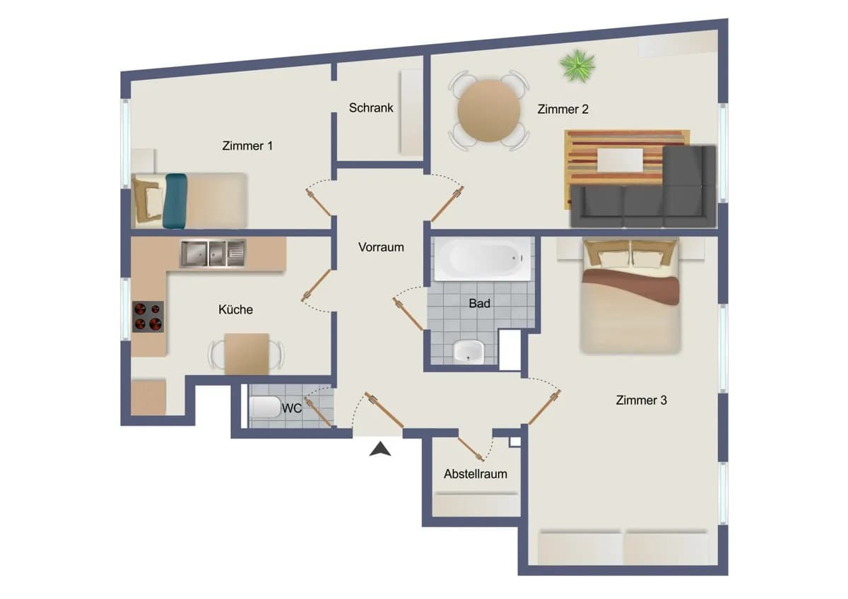 Wohnung kaufen in Graz – 93 m², € 214.400 – Bild 13 von 14