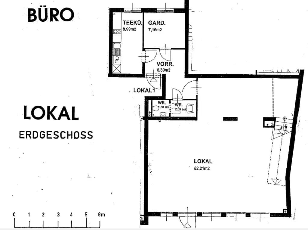 2-Zimmer-Gewerbeimmobilie mieten in Wien – 110,1 m², € 1.125 – Bild 15 von 15