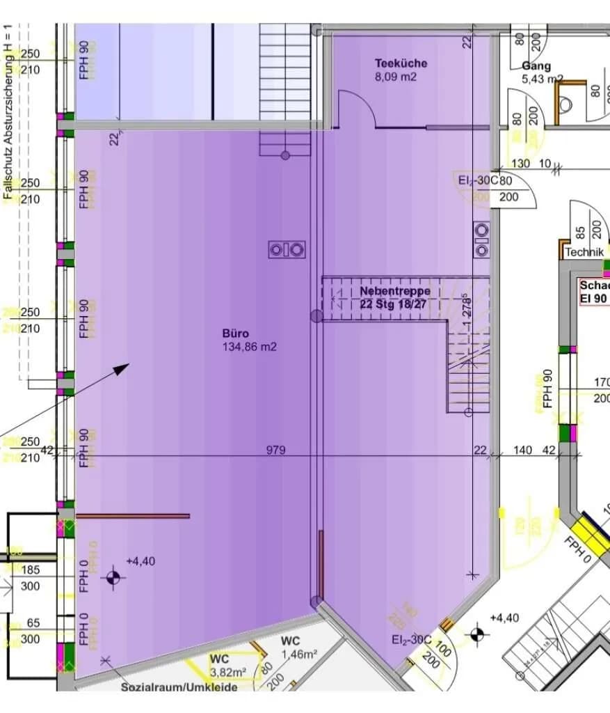 Gewerbeimmobilie mieten in Wiener Neustadt – 371 m², € 3.836 – Bild 29 von 30