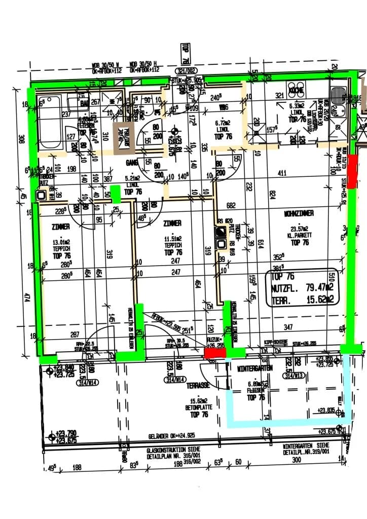 3-Zimmer-Wohnung mieten in Wien – 73 m², € 1.550 – Bild 15 von 16
