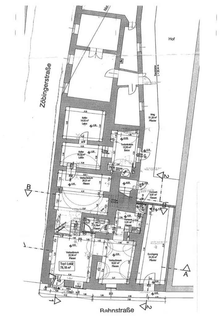 3-Zimmer-Gewerbeimmobilie mieten in Krems Land – 78 m², € 661 – Bild 9 von 9