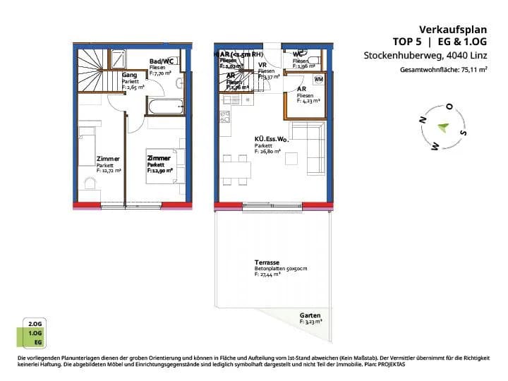 3-Zimmer-Wohnung kaufen in Linz – 75,11 m², € 424.246 – Bild 21 von 21
