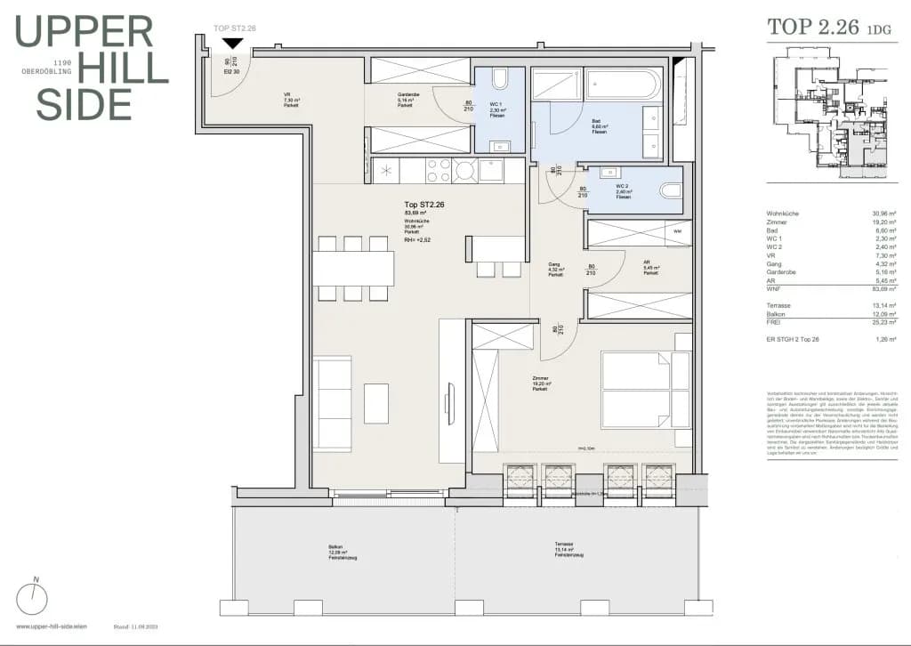 2-Zimmer-Wohnung kaufen in Wien – 83,05 m², € 1.075.000 – Bild 22 von 22