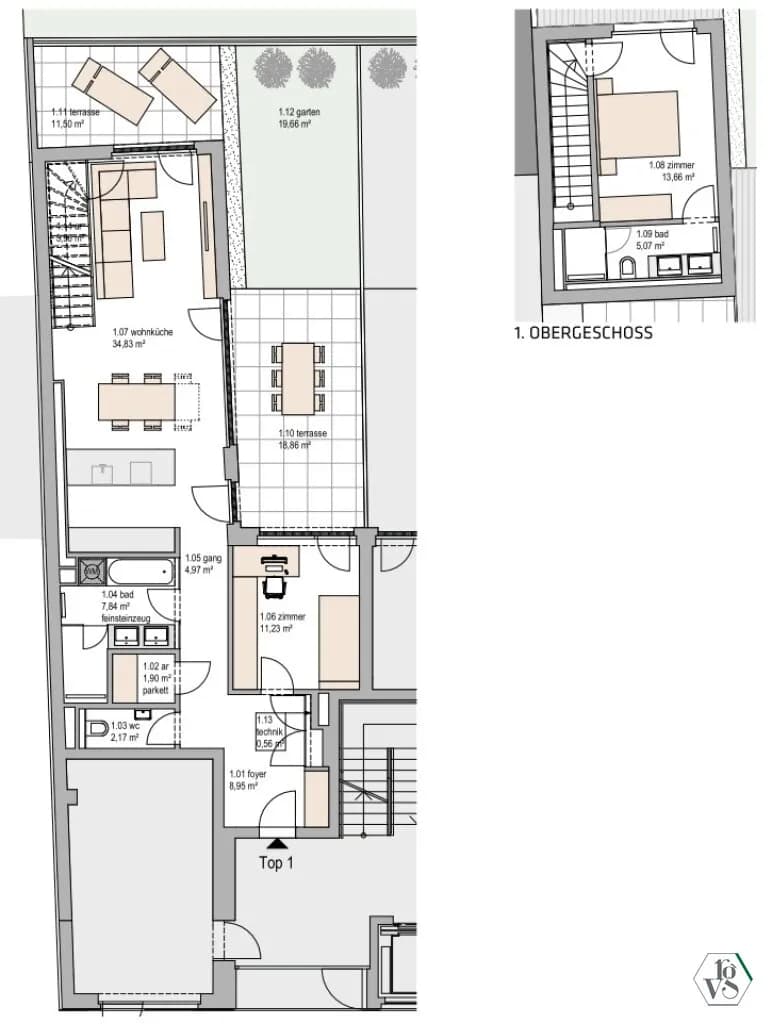 3-Zimmer-Wohnung kaufen in Wien – 95,14 m², € 719.000 – Bild 20 von 20