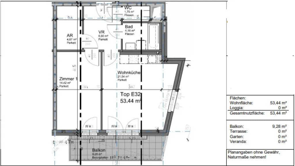 2-Zimmer-Wohnung kaufen in Graz – 53 m², € 239.900 – Bild 13 von 13