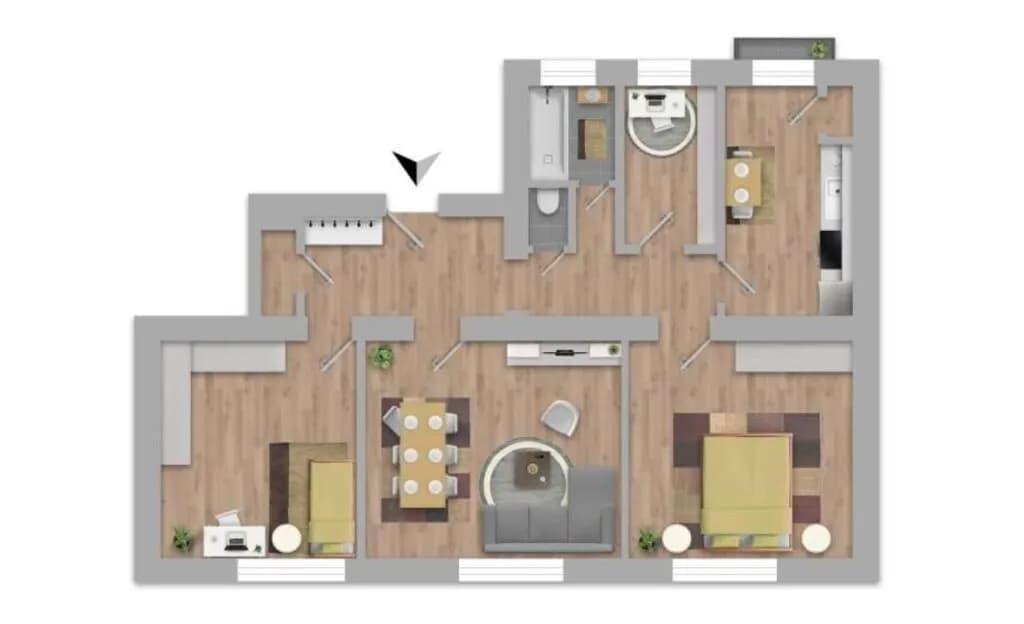 4-Zimmer-Wohnung kaufen in Linz – 108,06 m², € 325.000 – Bild 11 von 11