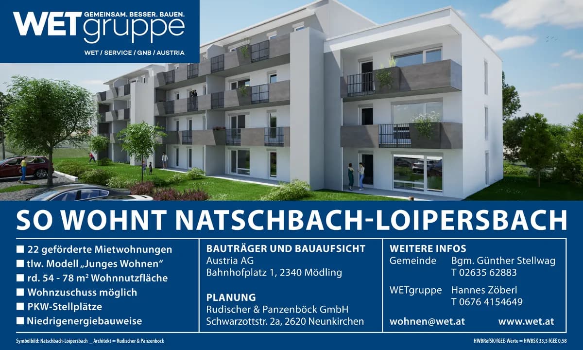 3-Zimmer-Wohnung mieten in Neunkirchen – 77,72 m², € 984