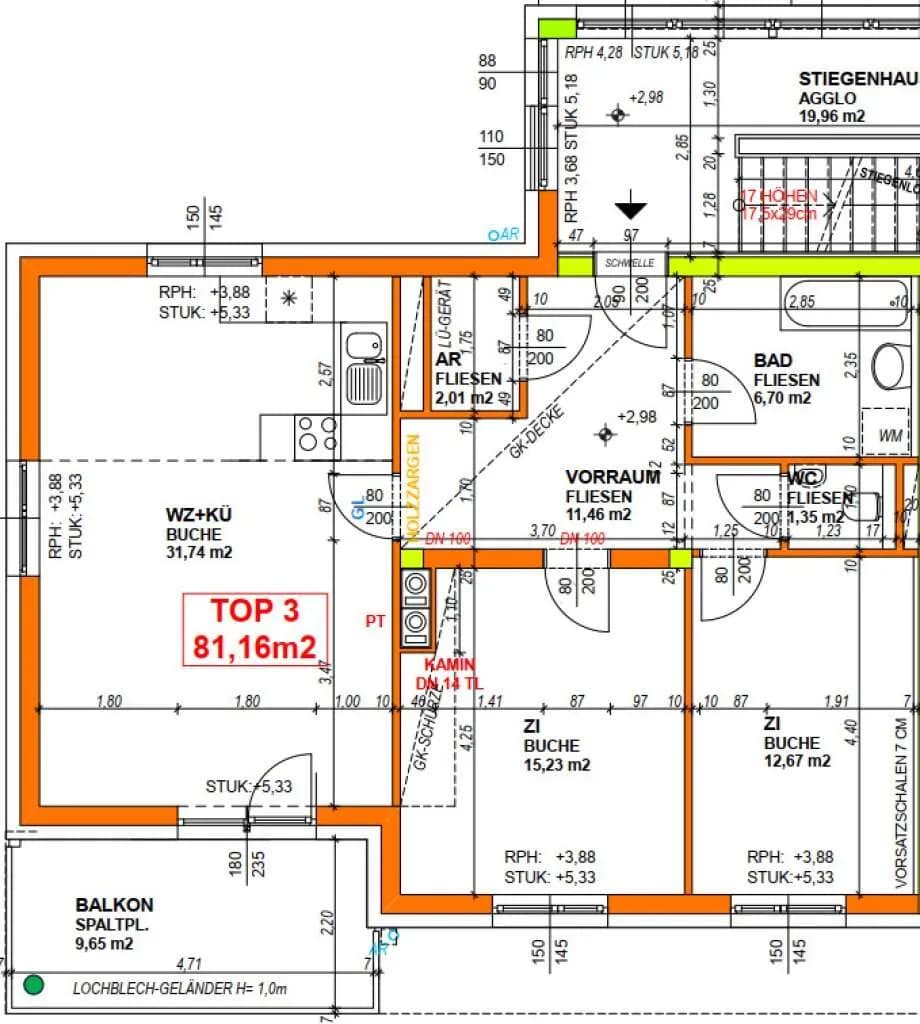 3-Zimmer-Wohnung kaufen in Melk – 81,16 m², € 178.552 – Bild 19 von 19