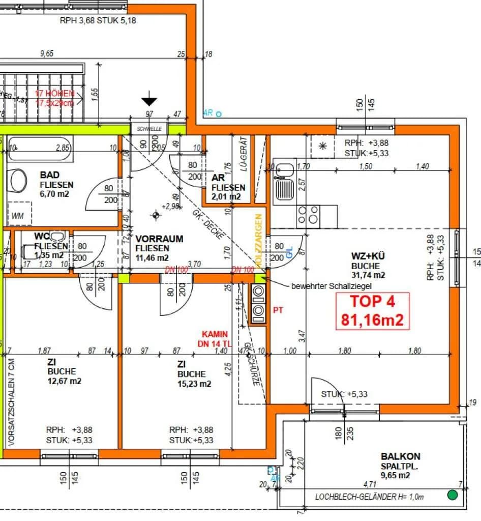 3-Zimmer-Wohnung kaufen in Melk – 81,16 m², € 178.552 – Bild 11 von 11