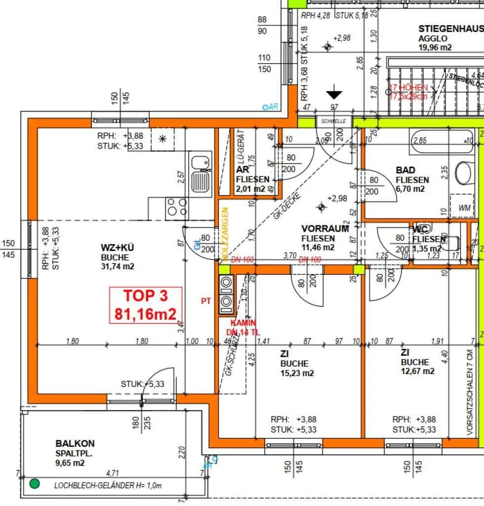 3-Zimmer-Wohnung kaufen in Melk – 81,16 m², € 178.552 – Bild 13 von 13