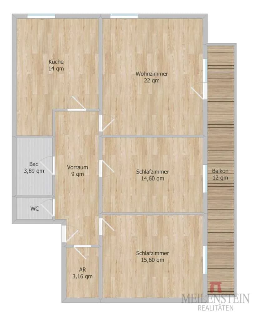 3-Zimmer-Wohnung kaufen in Kufstein – 84 m², € 472.700 – Bild 4 von 4