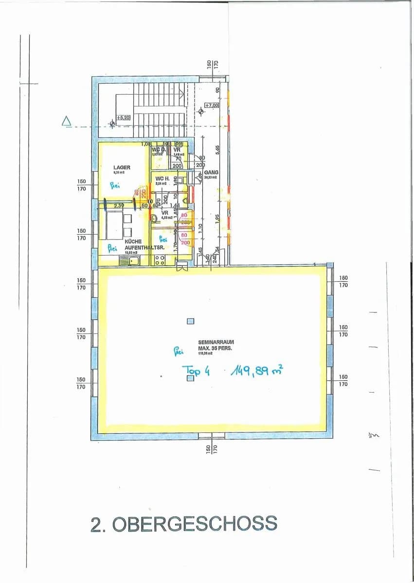 2-Zimmer-Gewerbeimmobilie mieten in Horn – 149,89 m², € 1.188 – Bild 3 von 3