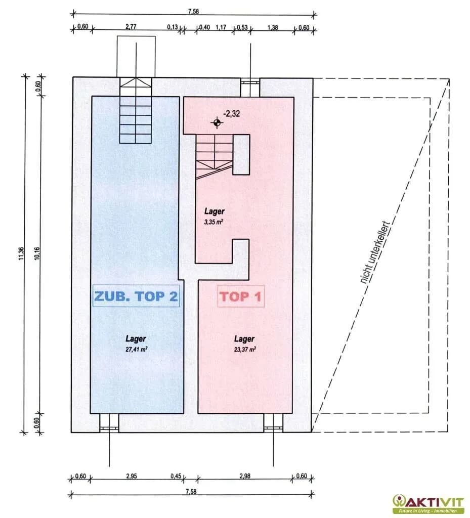 2-Zimmer-Wohnung kaufen in Voitsberg – 95 m², € 145.000 – Bild 17 von 17