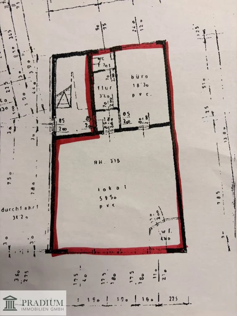 Gewerbeimmobilie mieten in Mödling – 94 m², € 1.100 – Bild 10 von 11