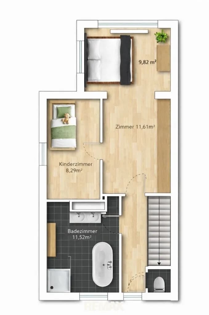 3-Zimmer-Haus kaufen in Wien – 96 m², € 450.000 – Bild 21 von 22