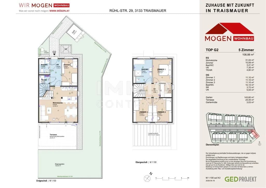 5-Zimmer-Haus mieten in Sankt Pölten Land – 109,68 m², € 1.586 – Bild 17 von 17