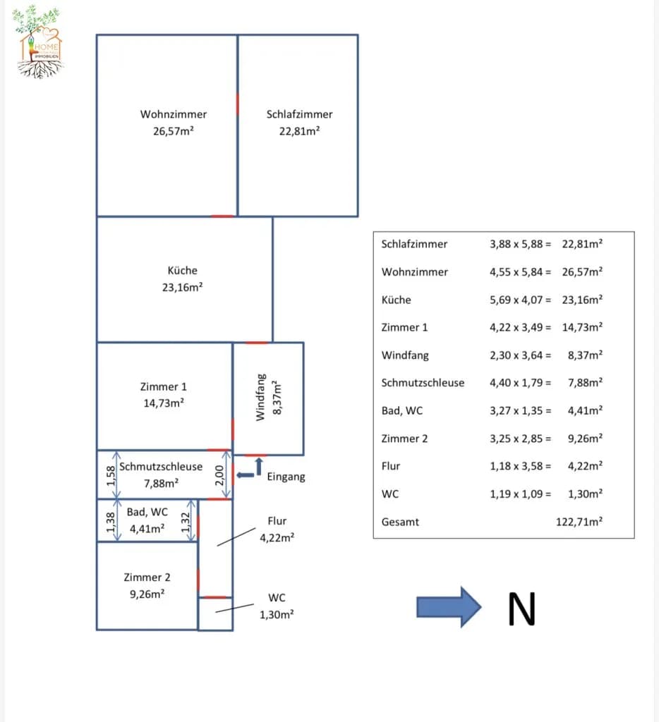 Haus kaufen in Hollabrunn – 122 m², € 235.000 – Bild 33 von 35