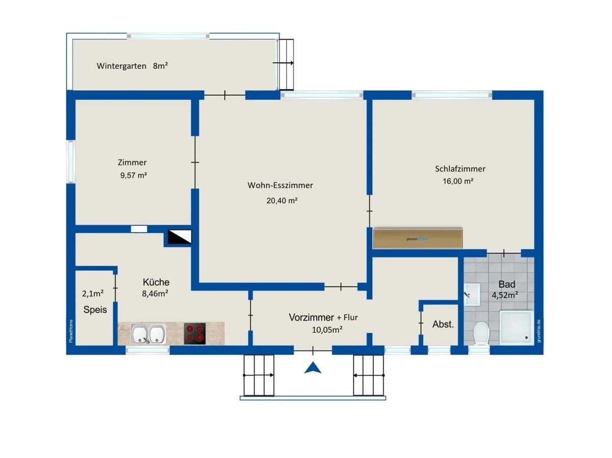3-Zimmer-Haus kaufen in Oberpullendorf – 71,1 m², € 135.000 – Bild 10 von 10