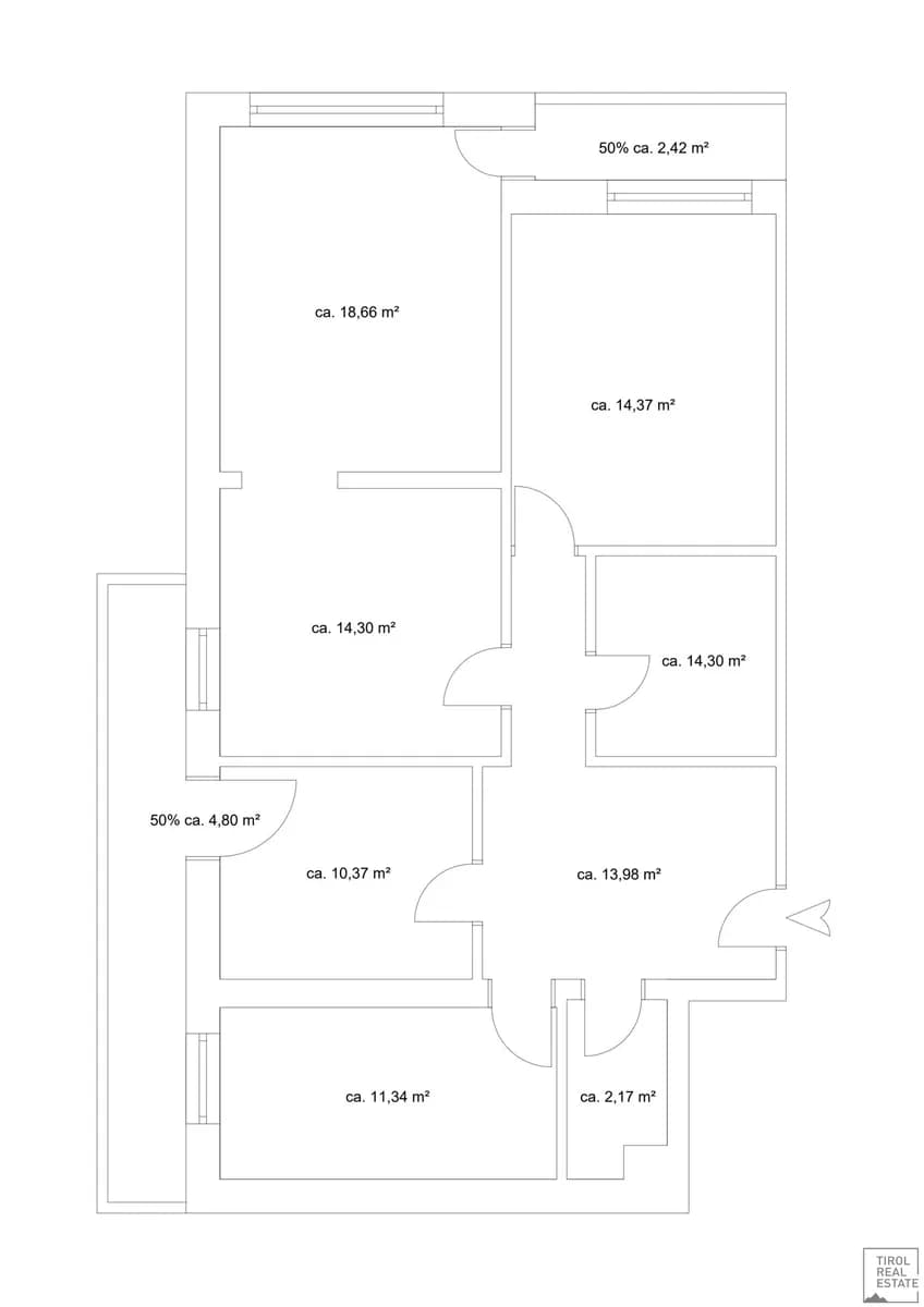 4-Zimmer-Wohnung kaufen in Innsbruck-Land – 98 m², € 335.000 – Bild 18 von 18