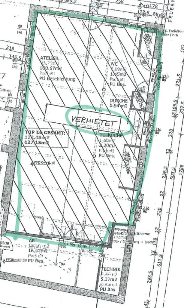1-Zimmer-Gewerbeimmobilie mieten in Wien – 127 m², € 1.185 – Bild 9 von 9