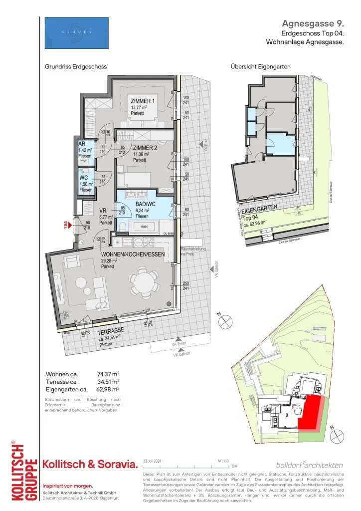 3-Zimmer-Wohnung kaufen in Wien – 74,37 m², € 749.000 – Bild 8 von 8