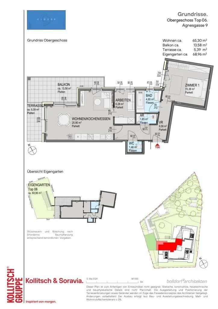 2-Zimmer-Wohnung kaufen in Wien – 65,3 m², € 649.000 – Bild 6 von 6