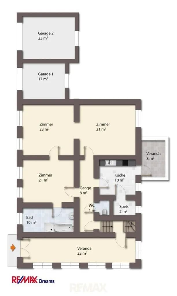 7-Zimmer-Haus kaufen in Neunkirchen – 219 m², € 199.000 – Bild 18 von 19