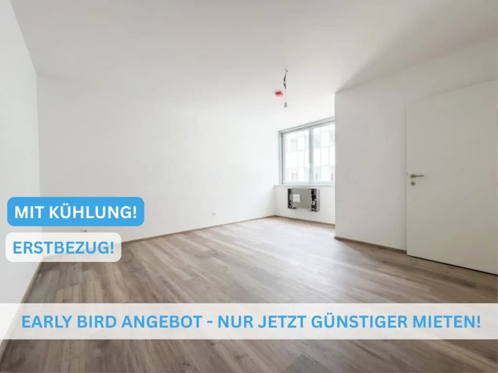 2-Zimmer-Wohnung mieten in Wien – 59 m², € 1.129