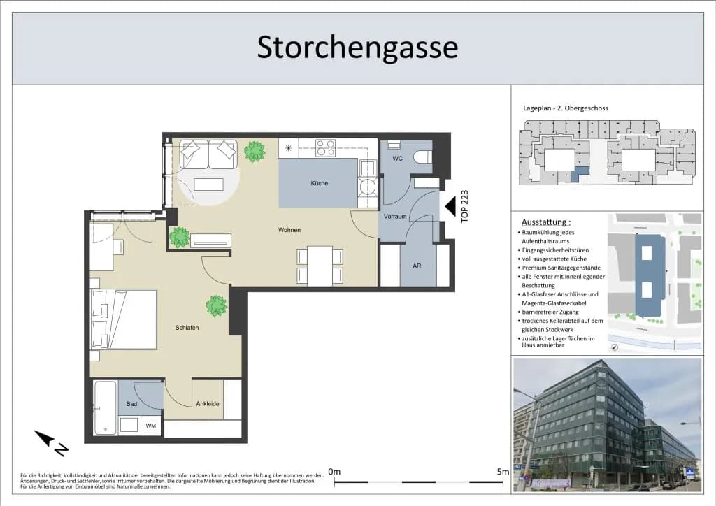2-Zimmer-Wohnung mieten in Wien – 59 m², € 1.129 – Bild 14 von 14