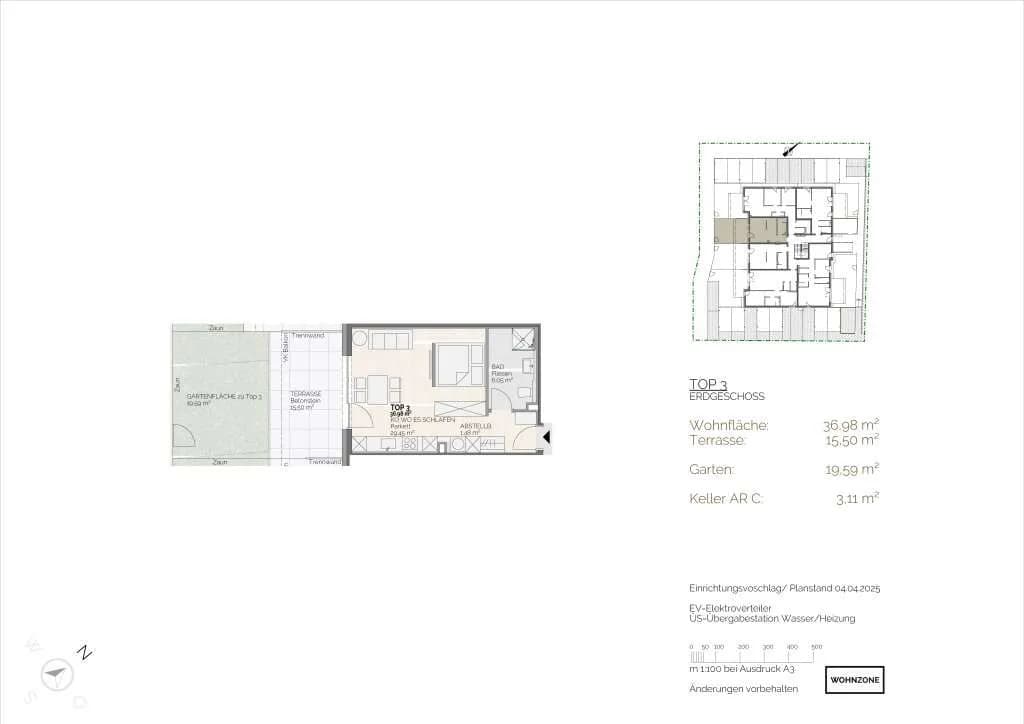1-Zimmer-Wohnung kaufen in Ried im Innkreis – 36,98 m², € 183.000 – Bild 4 von 6