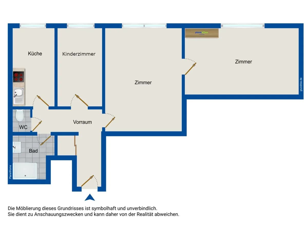 3-Zimmer-Wohnung kaufen in Wien – 72 m², € 318.000 – Bild 12 von 12