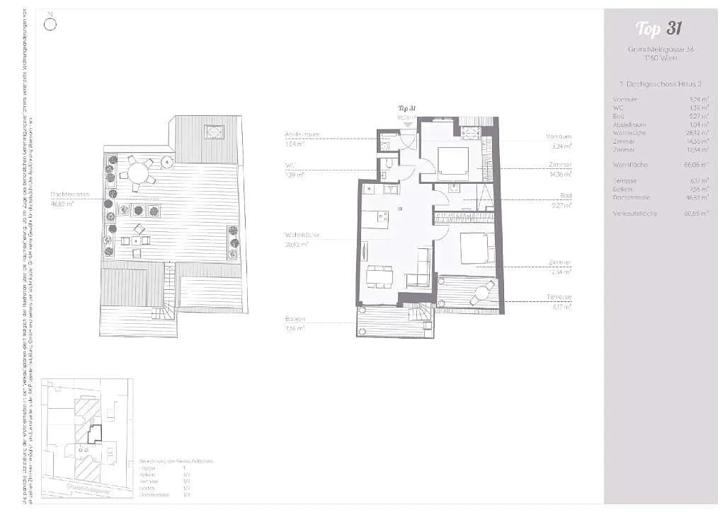 3-Zimmer-Wohnung kaufen in Wien – 66,06 m², € 659.000 – Bild 17 von 17