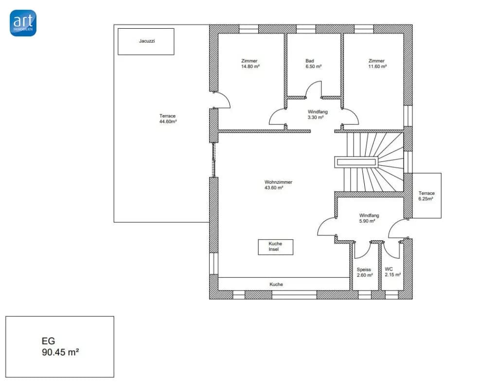 5-Zimmer-Haus kaufen in Gmunden – 180 m², € 1.498.650 – Bild 9 von 11