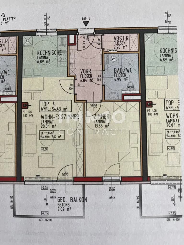 2-Zimmer-Wohnung mieten in Melk – 54,41 m², € 759 – Bild 13 von 13
