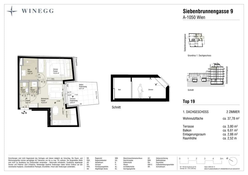 Immobilie kaufen in Wien – 37,78 m², € 397.300 – Bild 8 von 8