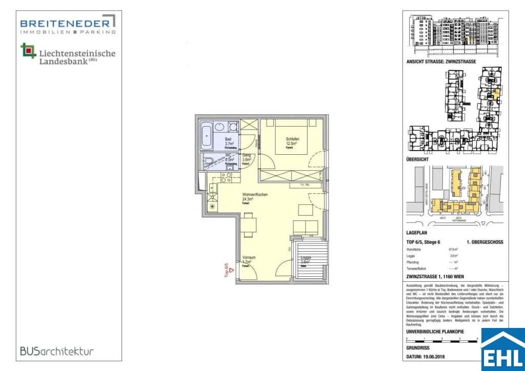Immobilie kaufen in Wien – 47,8 m², € 310.000 – Bild 9 von 9