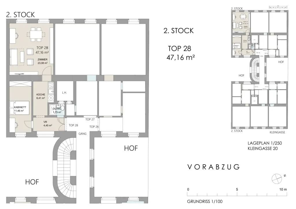 2-Zimmer-Wohnung kaufen in Wien – 47,16 m², € 325.000 – Bild 24 von 25