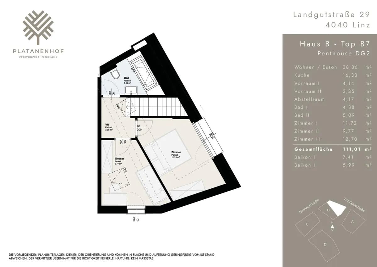 4-Zimmer-Wohnung kaufen in Linz – 111,01 m², € 698.000 – Bild 23 von 23