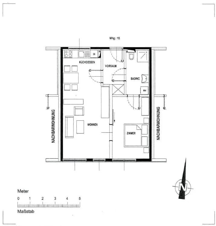 Wohnung mieten in Bruck-Mürzzuschlag – 55,02 m², € 595 – Bild 2 von 2