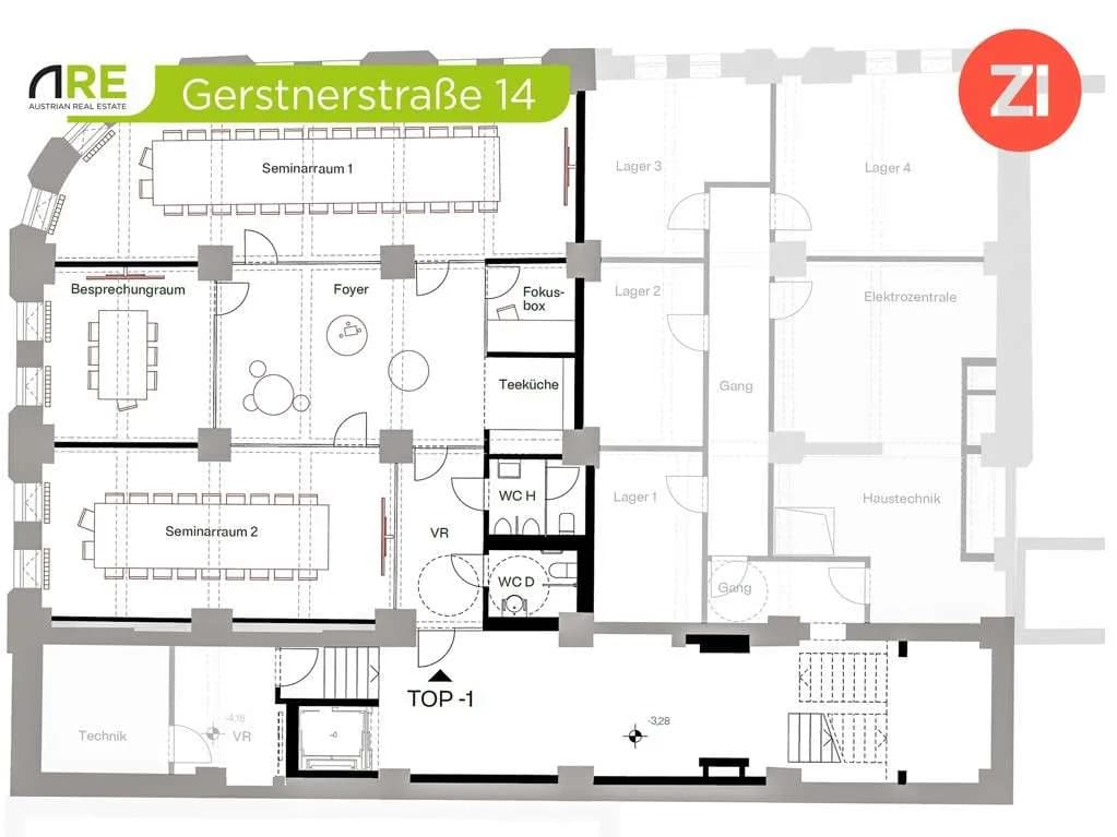 Gewerbeimmobilie mieten in Linz – 465 m², € 7.943 – Bild 8 von 10