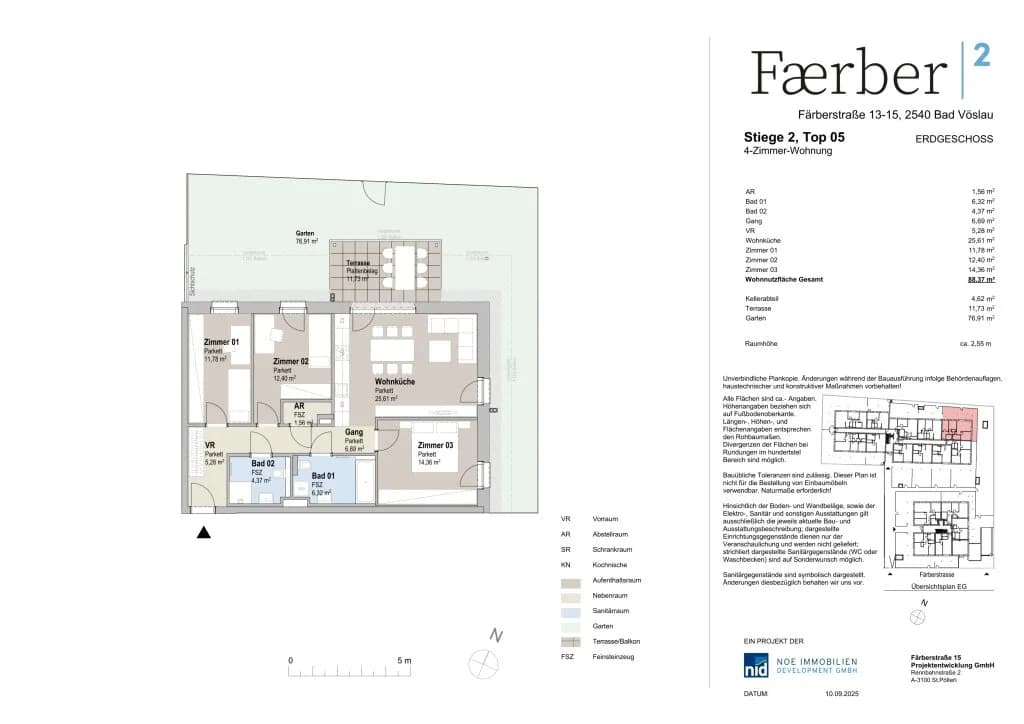 Immobilie kaufen in Baden – 88,37 m², € 486.000 – Bild 23 von 23