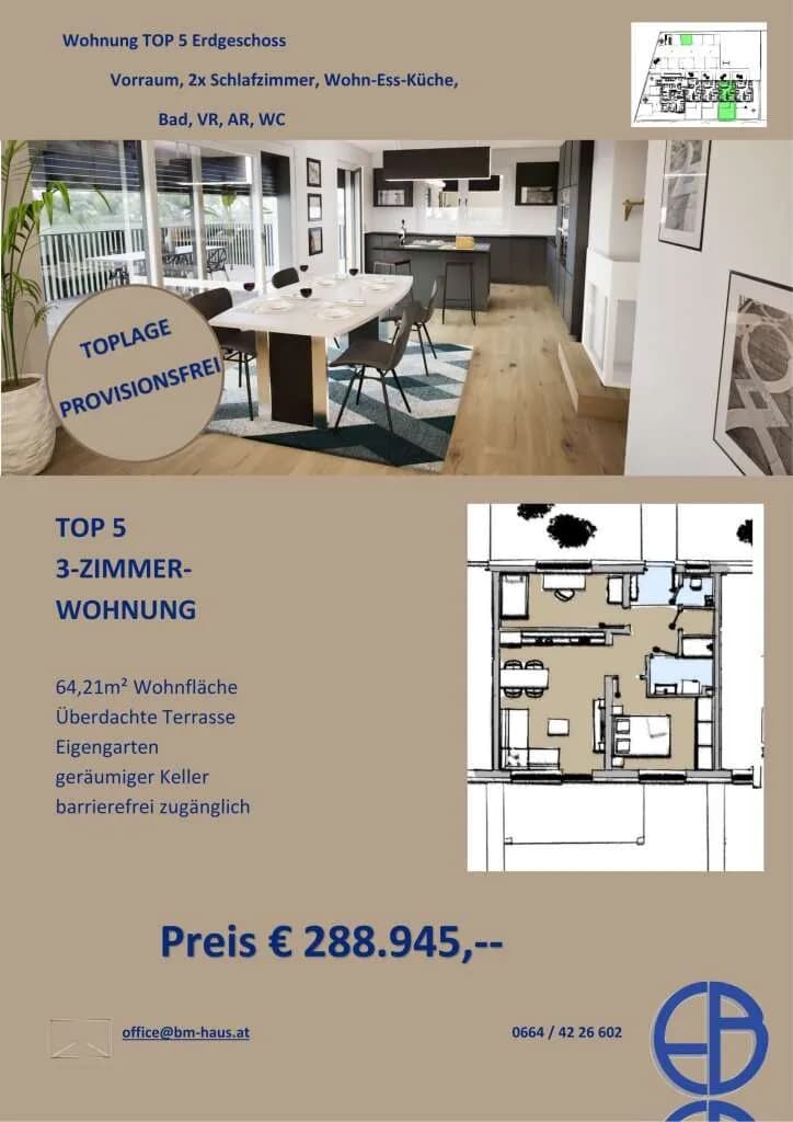 1-Zimmer-Wohnung kaufen in Wolfsberg – 64,21 m², € 288.945 – Bild 8 von 13