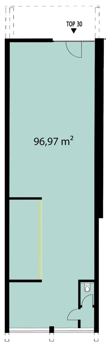 Gewerbeimmobilie mieten in Salzburg Stadt – 97 m², € 1.193 – Bild 3 von 3