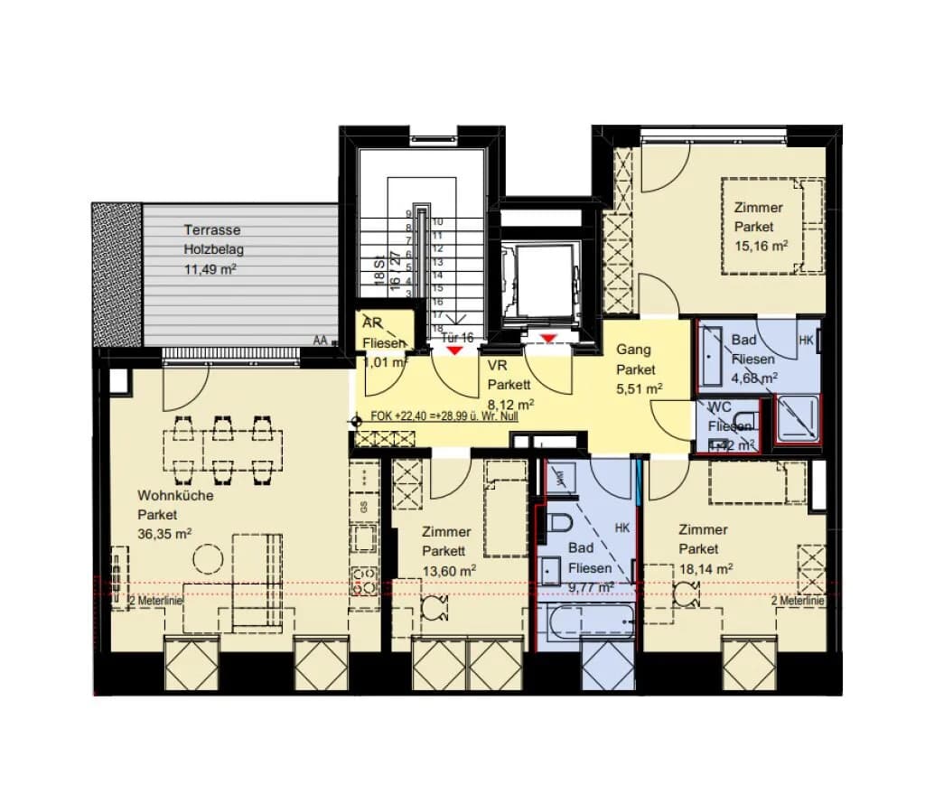 4-Zimmer-Wohnung kaufen in Wien – 114,53 m², € 1.049.900 – Bild 30 von 30