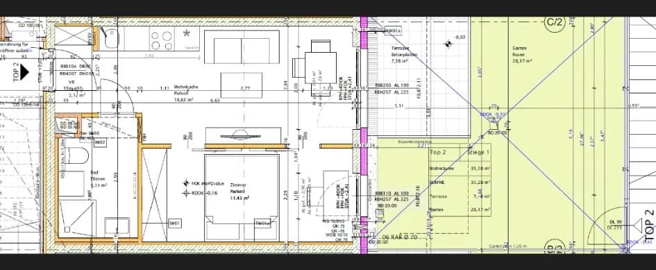 2-Zimmer-Wohnung mieten in Wien – 35 m², € 723 – Bild 2 von 2
