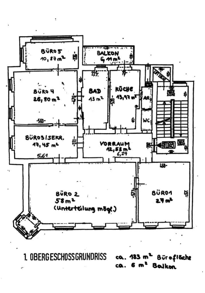 5-Zimmer-Gewerbeimmobilie mieten in Graz – 183 m², € 1.968 – Bild 3 von 25