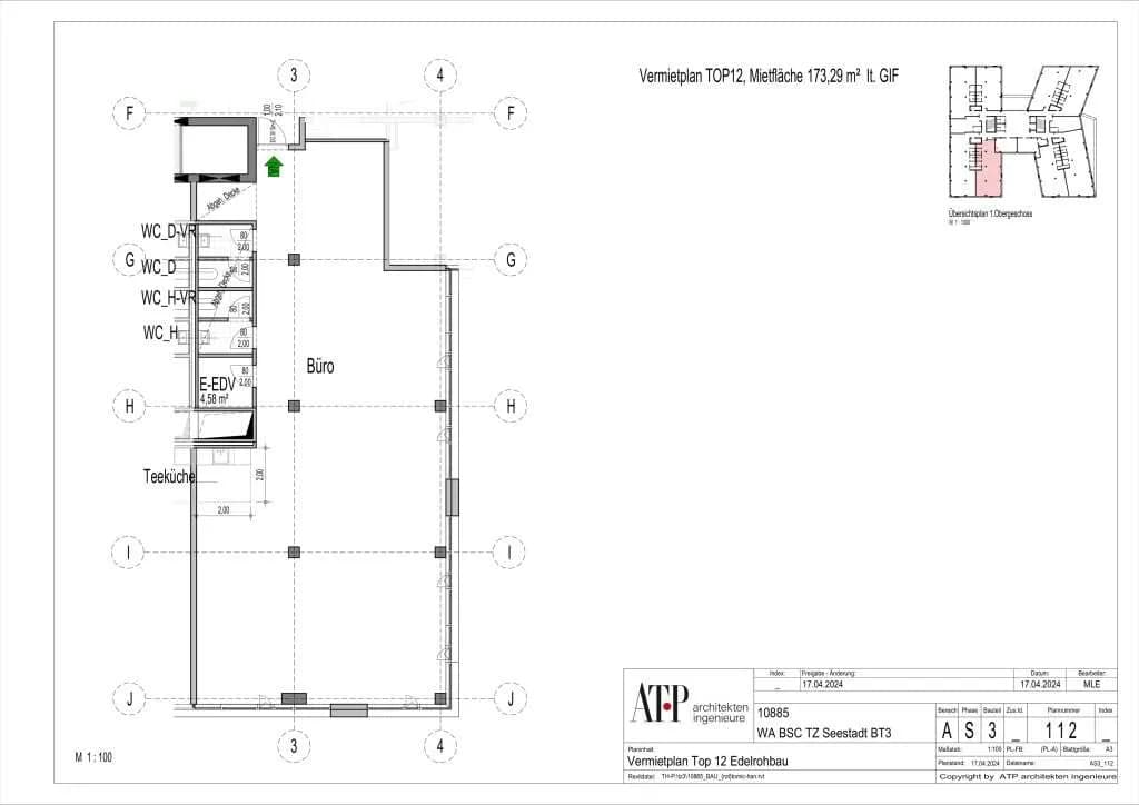 Gewerbeimmobilie mieten in Wien – 176 m², € 3.792 – Bild 8 von 8