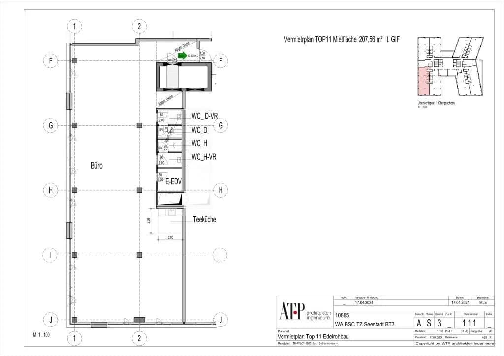 Gewerbeimmobilie mieten in Wien – 208 m², € 4.045 – Bild 7 von 7