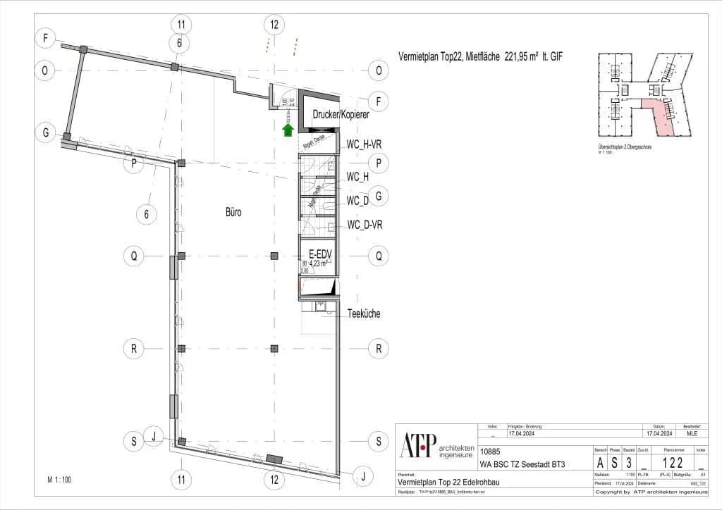 Gewerbeimmobilie mieten in Wien – 225 m², € 4.838 – Bild 6 von 6
